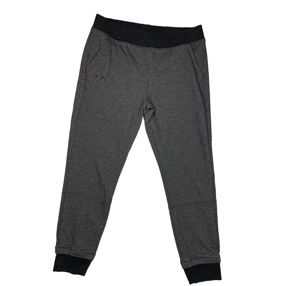 Under Armour Sportstyle Fleece Joggers Mens Large Charcoal Grey Heather L